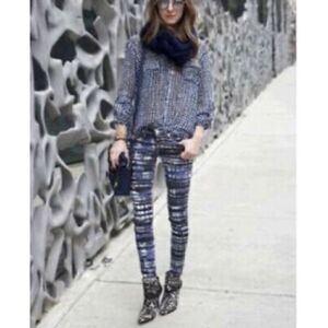 David Kahn Nikki Ankle Pant Mireo Skinny Jeans, Size 26